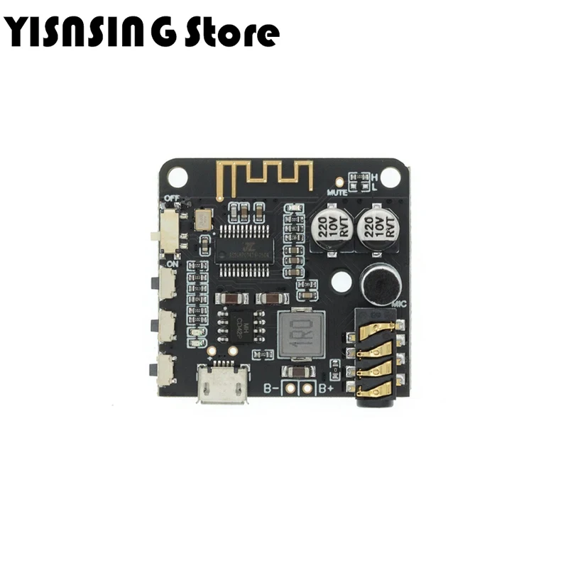 Mini Bluetooth 5.0 Decoder Board Audio Receiver BT5.0 PRO MP3 Lossless Player Wireless Stereo Music Amplifier Module With Case