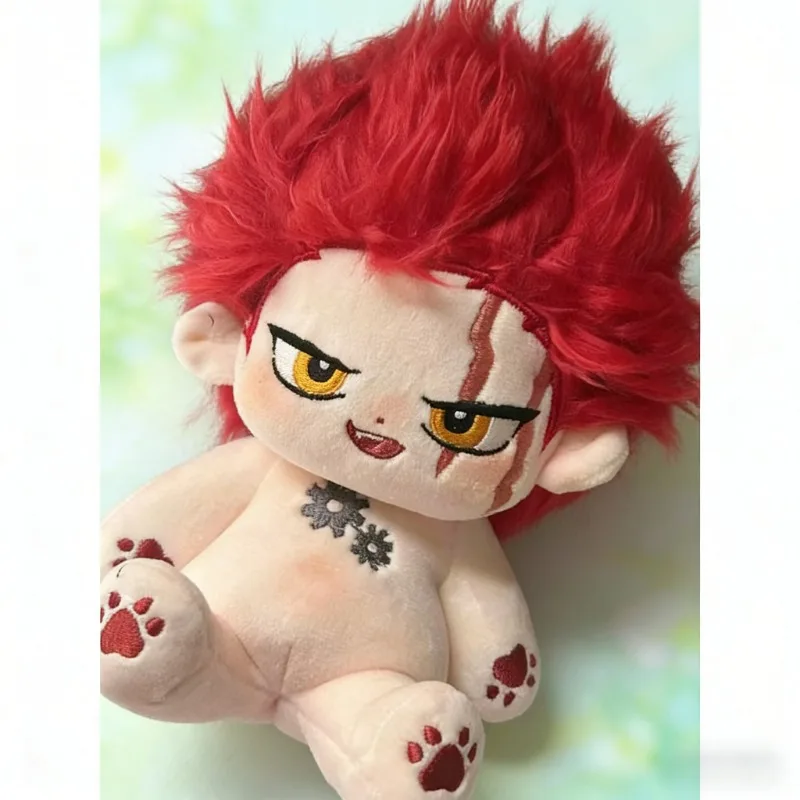 

Плюшевая кукла Eustass Kid из One Piece, 20 см, хлопковая, подарок на день рождения для друзей (одежда в комплект не входит)