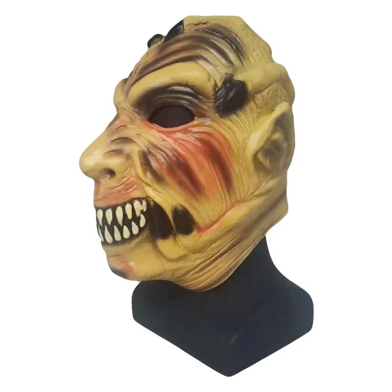 Horror Warcraft Maske Vollgesicht Kopfbedeckung Halloween Thriller Pfote Warcraft Latex Maske Horror Dress Up Requisiten Erwachsene Kinder Cosplay