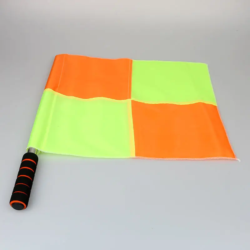 Soccer Referee Flag The Competition Fair Play Use Sports Match Outdoor Football Trainning Linesman Flags Referee Accessories