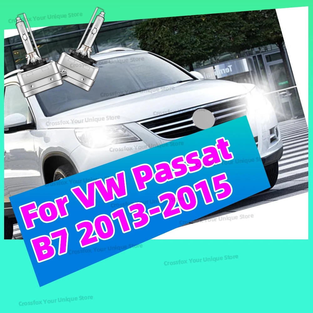 

2Pcs For VW Passat B7 2013-2015 Polo 6R GTI Jetta Mk6 Scirocco Touareg Car Headlight HID Xenon D3S 6000K 8000K 10000K 35W 12V DC