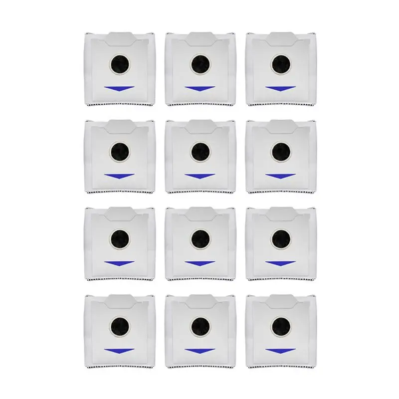 AB33-For Ecovacs Debot N30 Omni / N30 Pro Omni Robot Vacuum Accessories Main Side Brush Hepa Filter Rag Dust Bag Parts 12PCS
