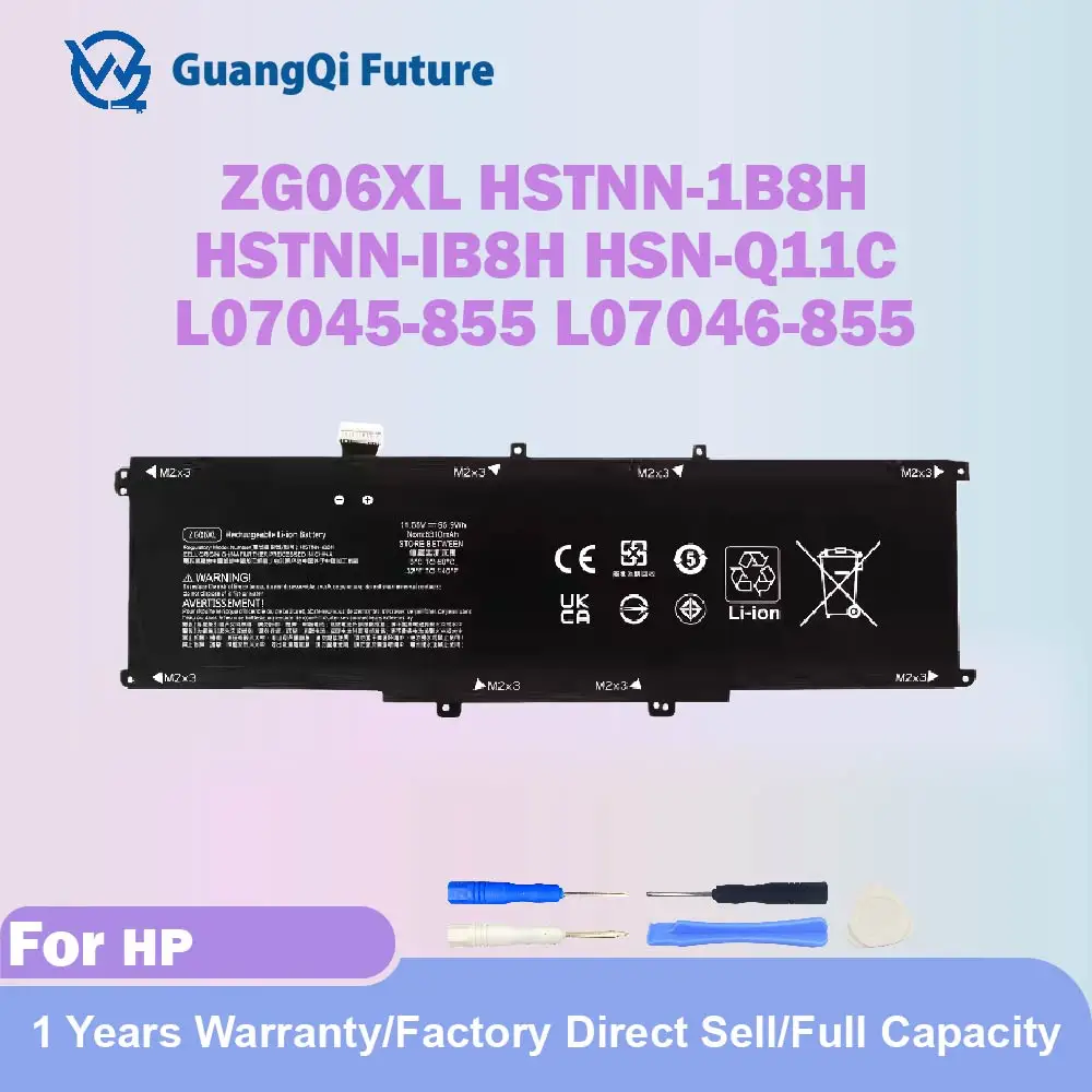ZG06XL ZG06 95.9Wh Laptop Battery Compatible With HP EliteBook 1050 G1 ZBook Studio X360 G5 Series Notebook HSTNN-IB8H HSN-Q11C