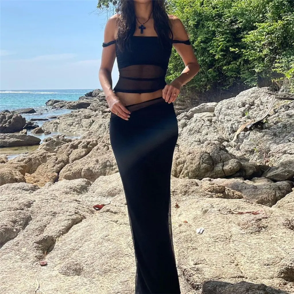 

Летняя модная модная женская тонкая марлевая футболка на одно плечо, универсальная футболка в европейском и американском стиле с одерживающим пупком