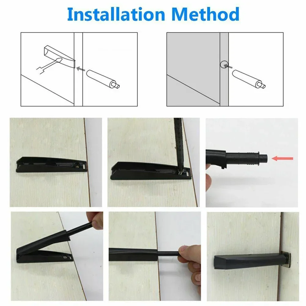 Szafka z szufladami Push To Open Zatrzask do drzwi Magnetyczna końcówka Zatrzask dotykowy DIY Otwarty uchwyt do szafki Miękka szafka zamykająca