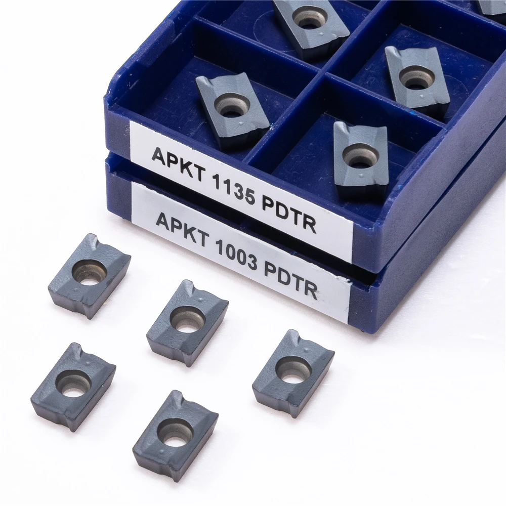 100% original APKT1604 APMT1604 PDTR LT30 APMT1135 APKT1135 Turning cutters Milling cutters APMT 1135 APKT 1604 Carbide inserts