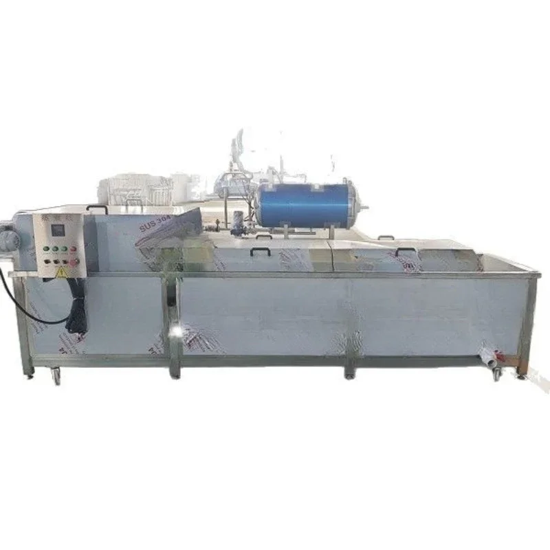 Pasteurization line, low temperature canned fruit products, sterilization cooling line