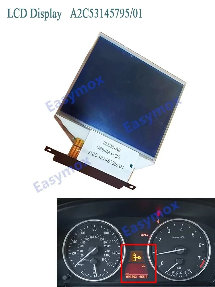

Display for BMW 5-Series E60/E61/E63/E64/E70 Instrument Cluster 355061AE