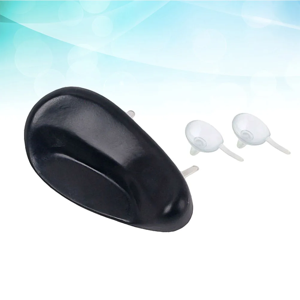 

TPU Violin Shoulder Rest Sweat Absorbent Decompression 2 Fixed Suckers Black Lightweight Durable EcoFriendly Protect Scratch