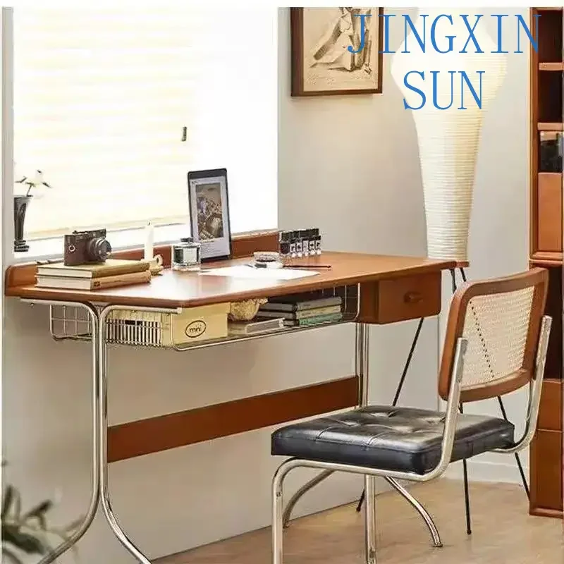 Luxury Bedroom Computer Desks Nordic Small Writing Wooden Gaming Notebook Table Office Standing Laptop wood Furniture