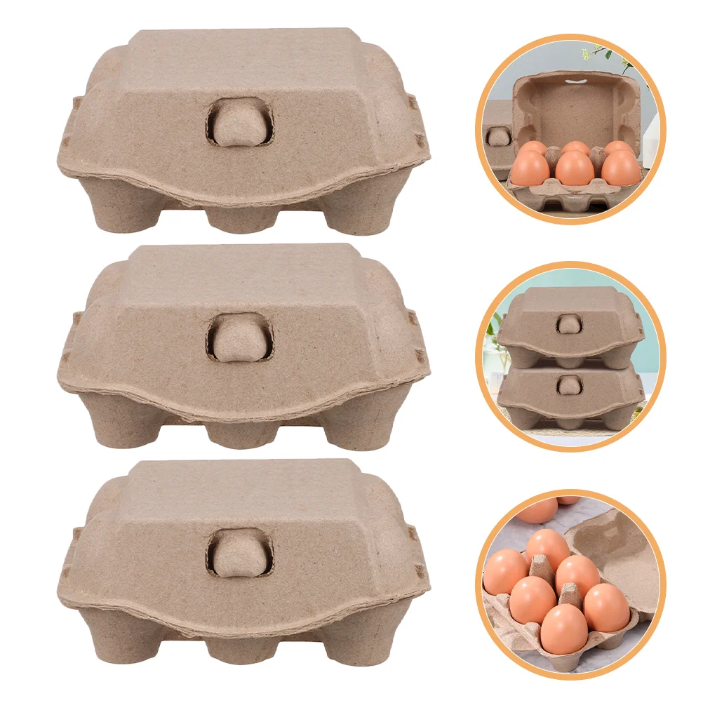 20 Pcs Egg Shipping Boxes Carton Food Storage and Organization Group Cartons Chicken Eggs