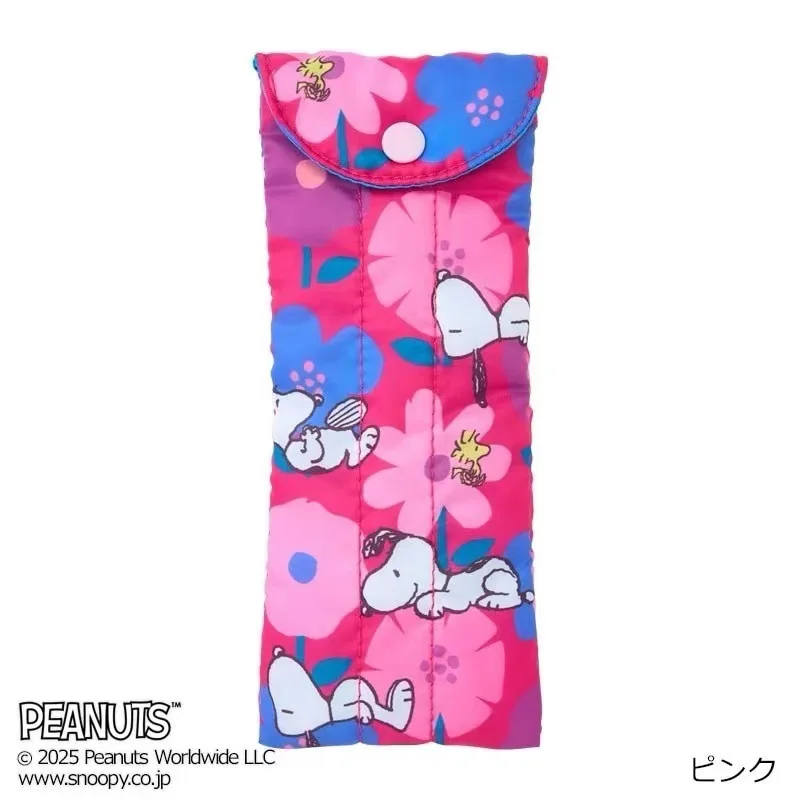 

Аниме милый снупи цветок щенок с принтом хлопковые сумки для хранения очков мультфильм портативные солнцезащитные очки защитный чехол сумки для хранения