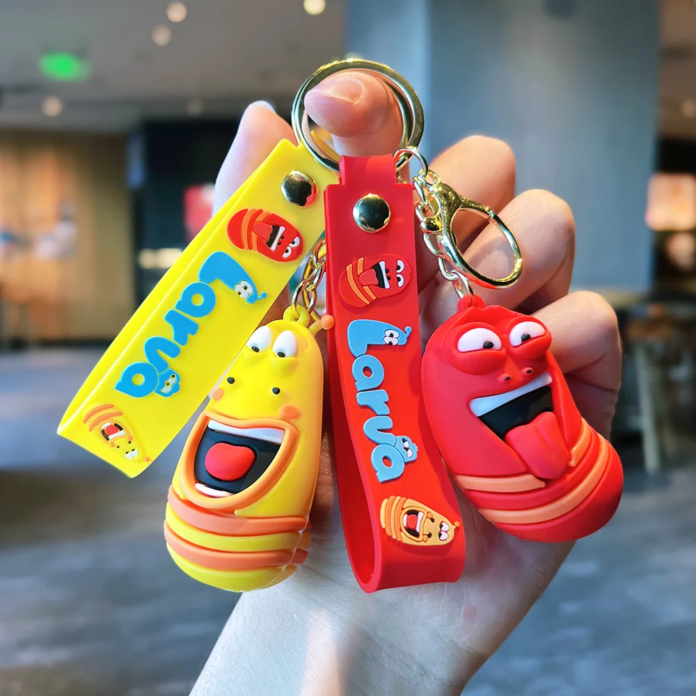 Cute Funny And Hilarious Bug Keychains, Student Schoolbag Pendants Cartoon Figurines And Key Chains