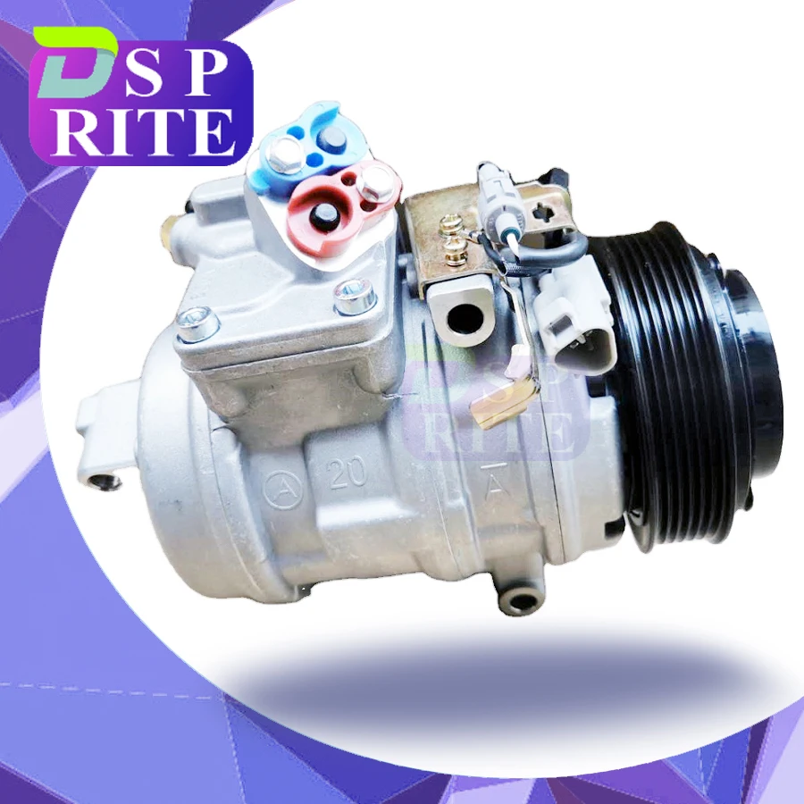 

For 10PA20C LEXUS AC Compressor Lexus LS400 LX470 95-03 Toyota Land Cruiser 88320-60680 447200-6543 8832060680 447190-4450