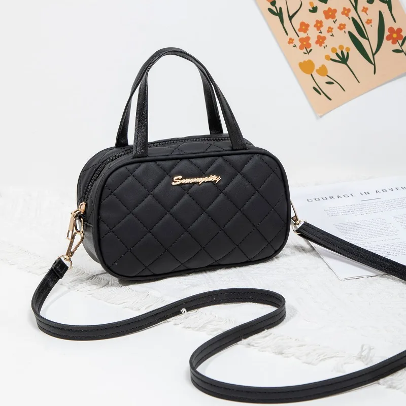 حقيبة كتف عصرية للنساء، حقيبة مربعة صغيرة رائعة بسيطة وأنيقة ومتعددة الاستخدامات، حقيبة يد أنيقة.