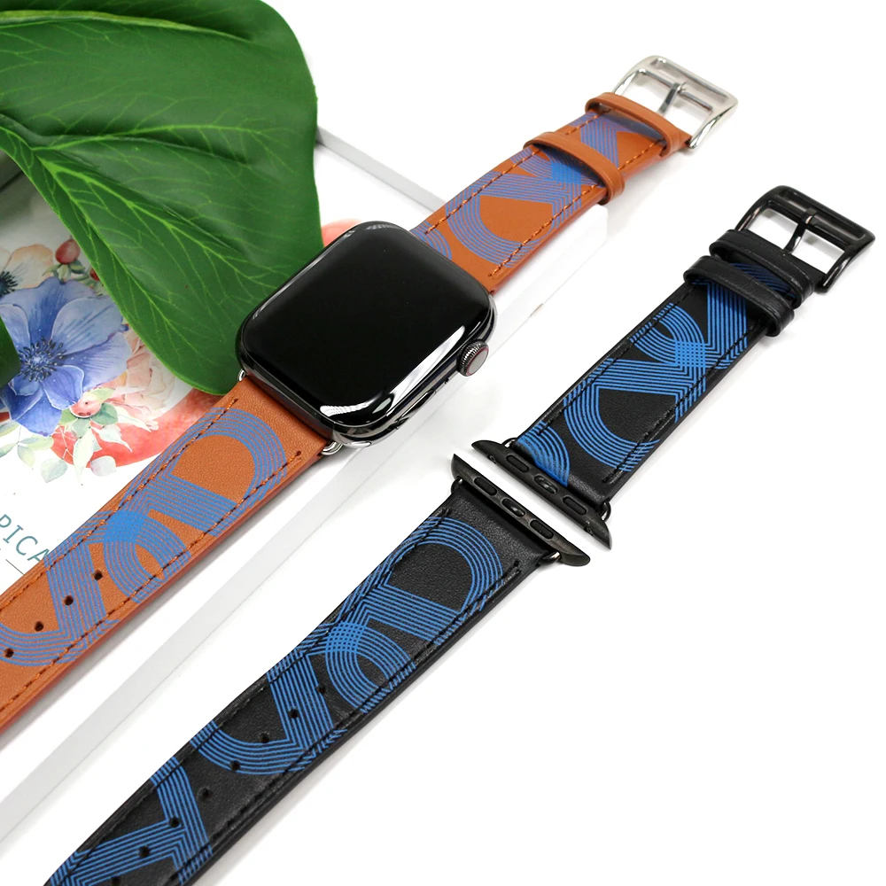 URVOI Single Tour Armband für Apple Watch Ultra 3 2 Band Serie 11 10 9 8 7 SE, handgefertigtes Lederarmband für iWatch 42 46mm, klassisches Design