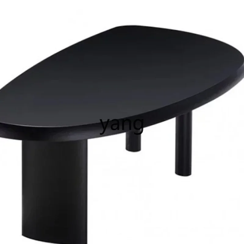 

LH Creative Desk Minimalist All Solid Wood Desk Conference Computer Desk Workbench