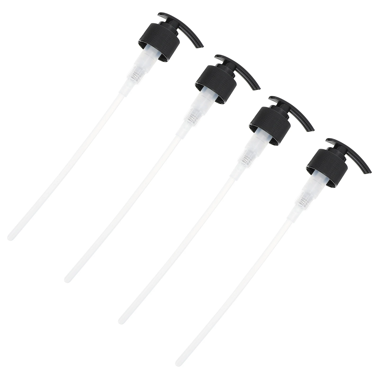 

4pcs Lotion Reusable Replacement Pump Head for Bathroom Kitchen Plastic Replacement Press Pump Press Bottle Liquid