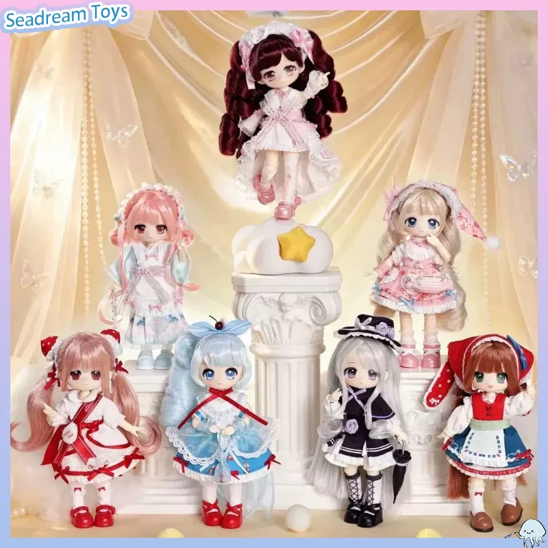 Genuine Nagi Beast Kid Visit Fairy Tale Town 1/12 Scale MJD Doll Blind Box Rooted Hair Joint Movable Action Figure Toy Gift