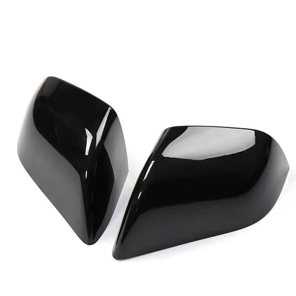 

2PCS Carbon Fiber Side Mirror Covers for Tesla Model 3+ 2024 Highland ABS Rearview Mirror Caps for Passenger And Driver Side