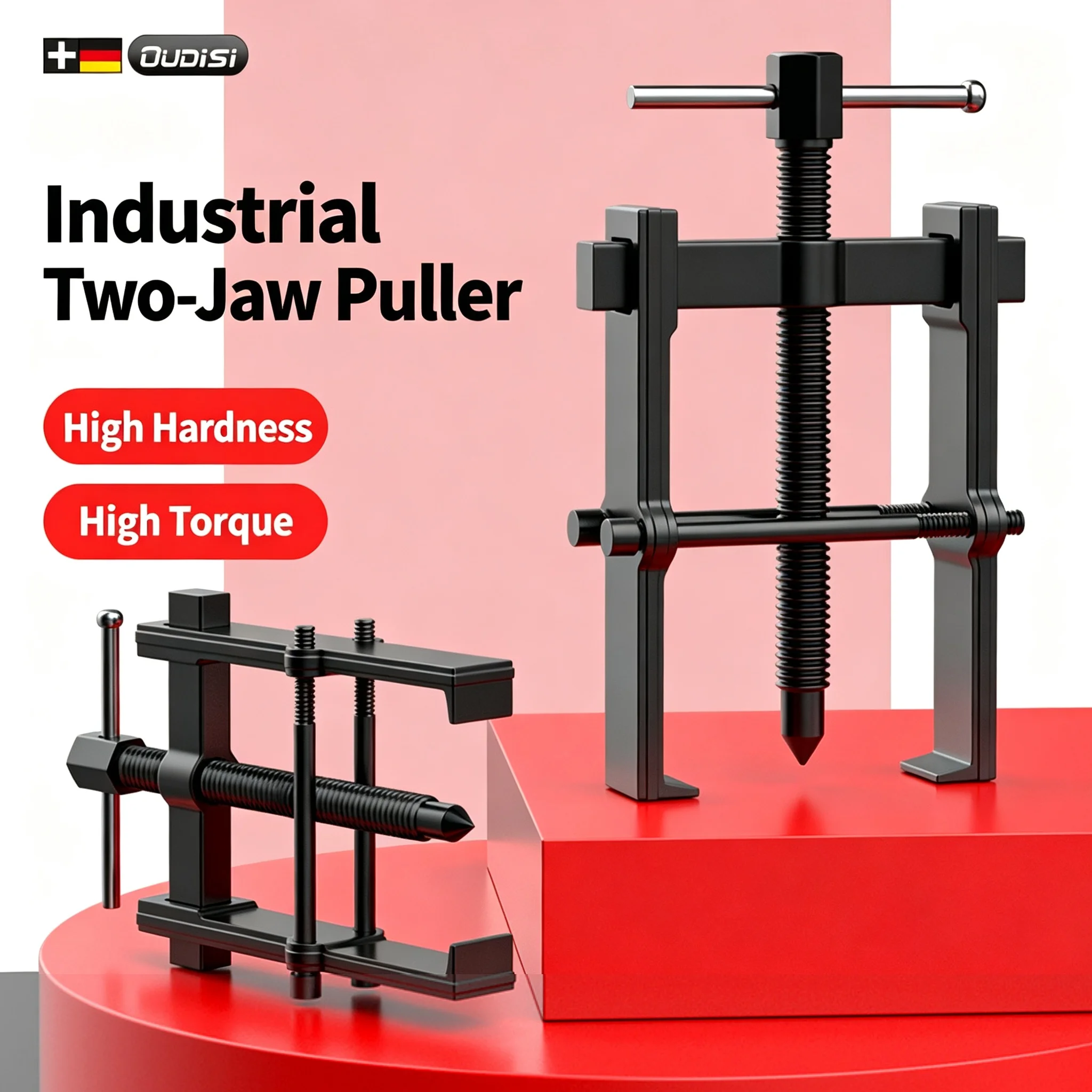 2/4/6 Inch Two Claw Bearing Puller Plug In Design Gear Remover Extractor Hand Tool For Auto Bearing Maintenance And Disassembly