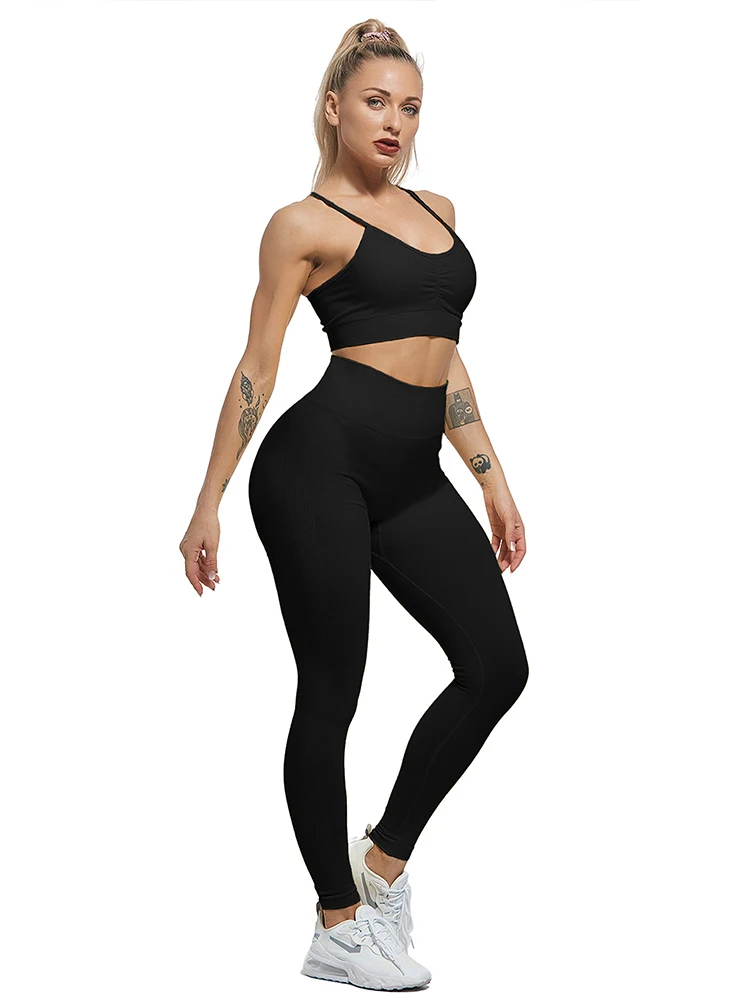 SALSPOR Push Up Sport Leggings Women High Waist Fitness Bubble Butt Leggings  Workout Women Leggings