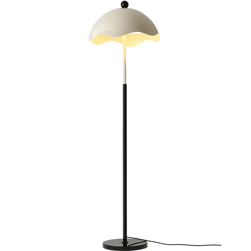 

Personalized eggshell medium antique floor lamp, cream bedside living room sofa ornament floor lamp