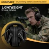 Tactical Active Shooting Earmuff Electronic Sports Anti noise Headset Sound Amplification Hunting Hearing Protector 6