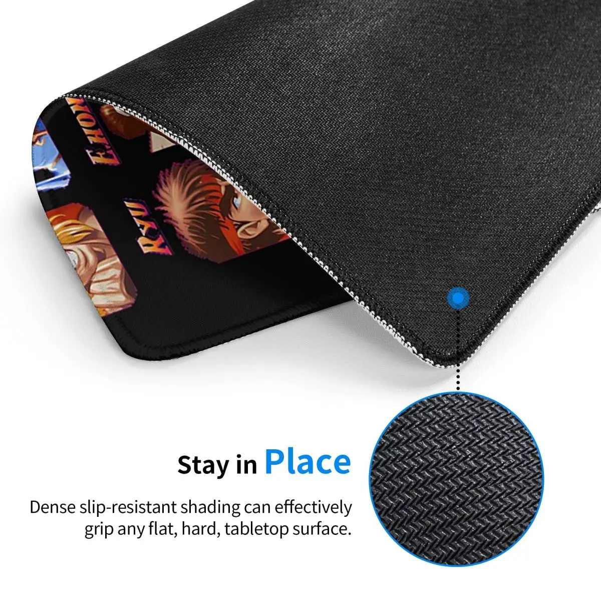 Defeated Portraits Super Street Fighter Multi-size Mouse Pad Computer Keyboard Mouse Mat Gamer PC Laptop Desk MatTable Mats