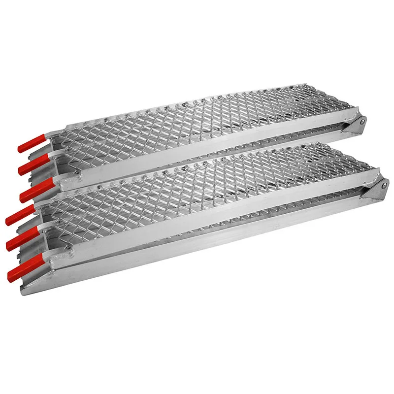 Aluminum ramp anti-skid ramp folding ladder loading and unloading tool