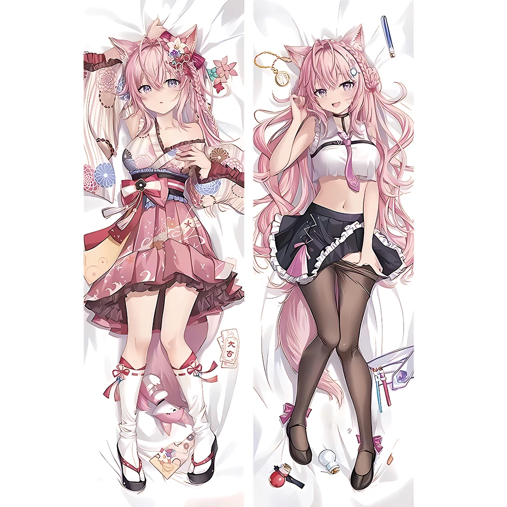 Yozakura Kirara Dakimakura Pillowcase Otaku Hugging Body Prop Acgn Pillow Cover Anime Game Gift Adult 3D Printing Decor Prop