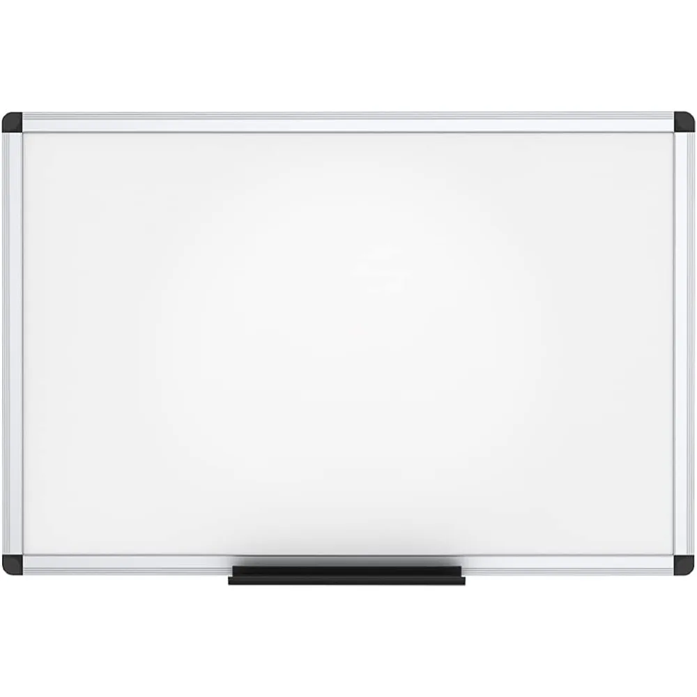 Magnetic Dry Erase Board 48x32 Inches, Silver Aluminum Frame, Whiteboard for Home Office School