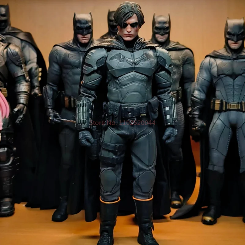Mezco شخصية باتمان الأصلية - نسخة الفيلم الجديد 6 بوصة مجموعة كاملة من نماذج لعبة الرسوم المتحركة القابلة للجمع للمعجبين والجامعات #6