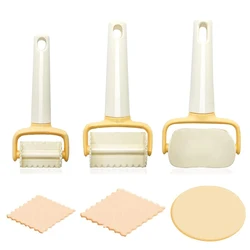 Rolling Cookie Cutters Round Square Cookie Roller Mold