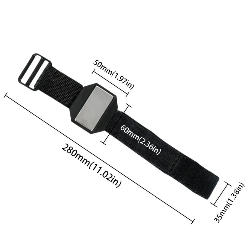 Strong Magnet Magnetic Wristband Adjustable Strap Multi-Functional Tool Holder Portable Sturdy Design Wrist Tool Band