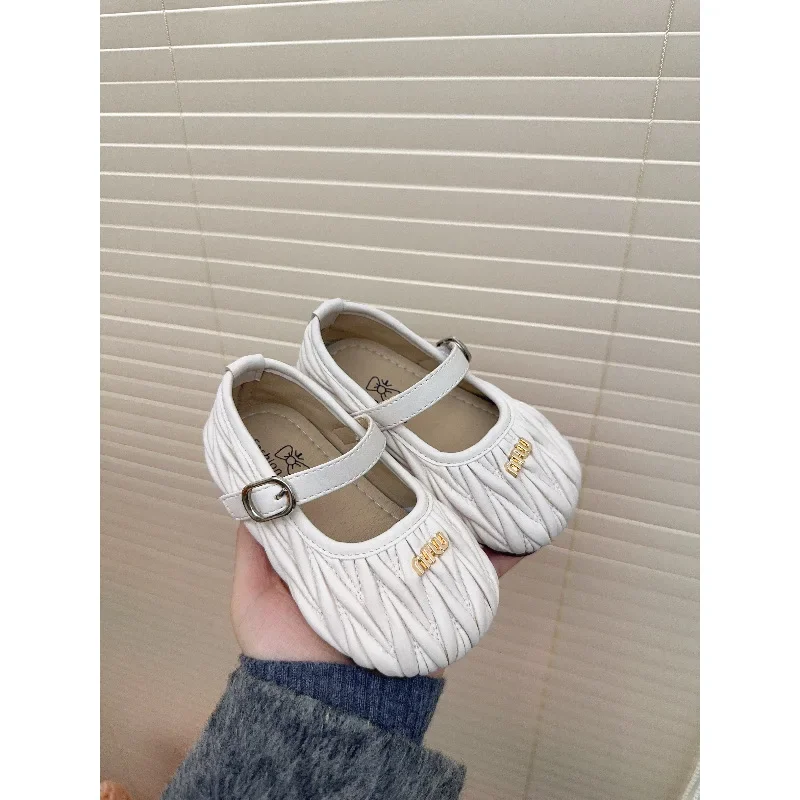 

Spring and Autumn New Children's Single Shoes Pumps Pumps Girls Baby Soft-soled Princess Shoes Are Fashionable and Simple
