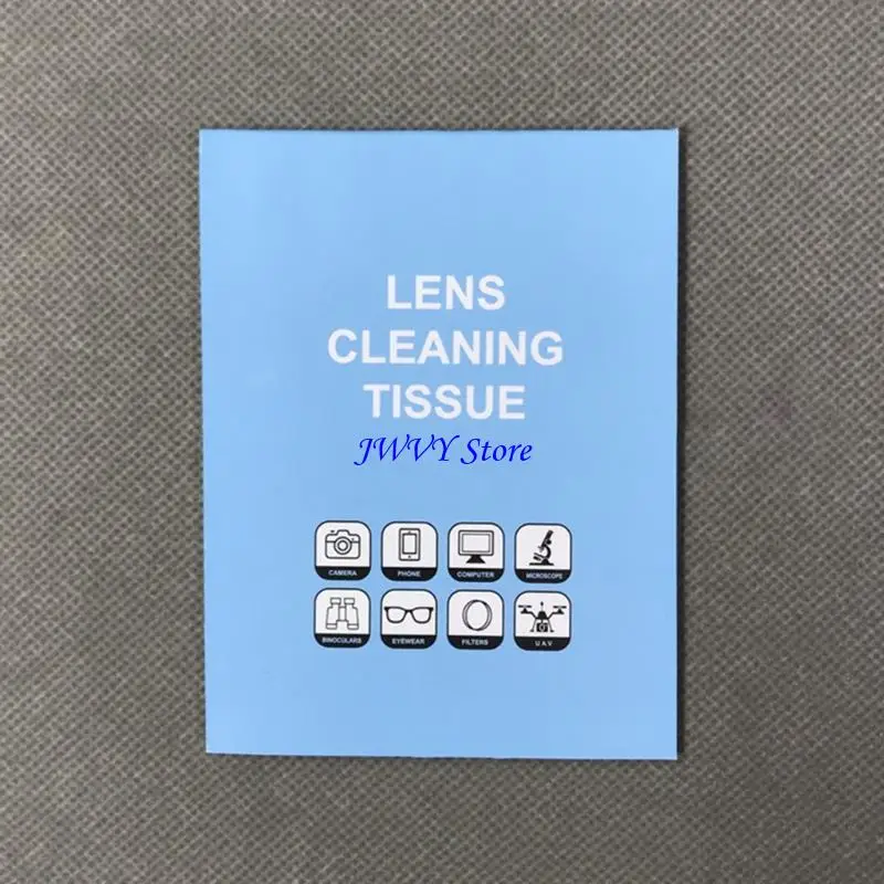 573A Microfiber Lens Cleaning Wipes For DSLR Camera Screen Phone And Glasses Safe Scratchproof Disposable Cleaning Paper