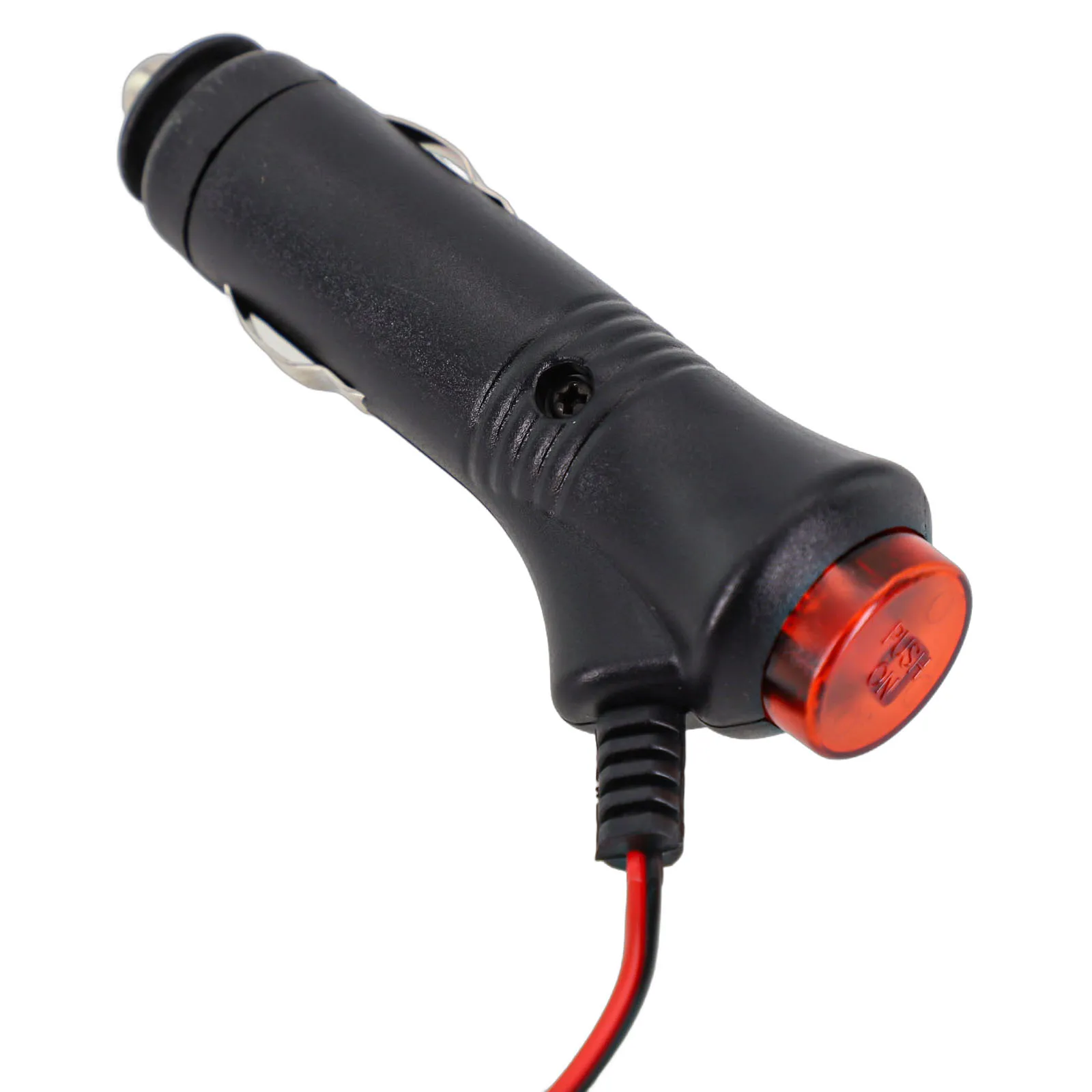 Adapter Power Cord Installation Male On Off Switch Power Power Plug 12V ABS Black+red Cord Fitment New Practical