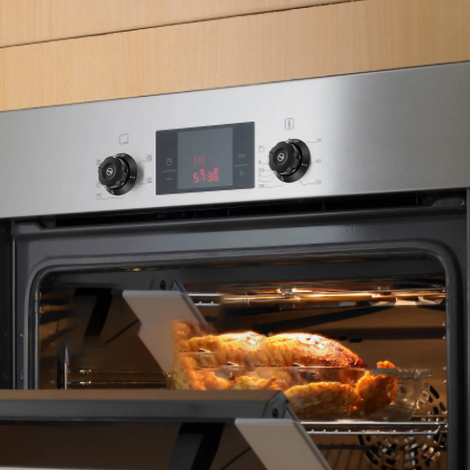 

Range Control Knob Replacement Thermostat Oven Knob Safe Reliable Fryer Thermal Switch Temperature Control Dial