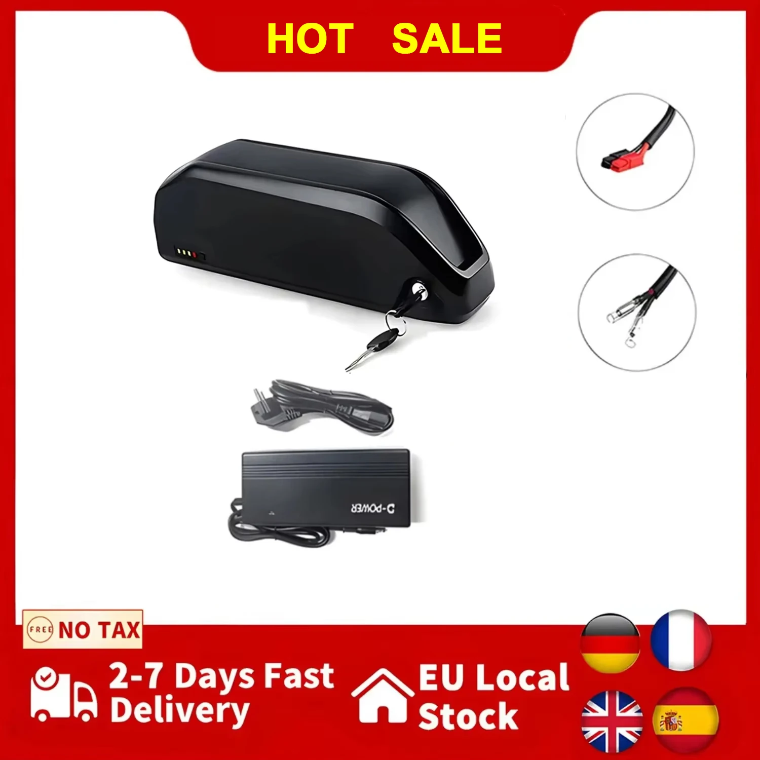 

48V 52V 36V Ebike Battery Electric Bicycle Yingwu Lithium Battery Pack Conversation Kit Polly Battery BAFANG Motor Kit