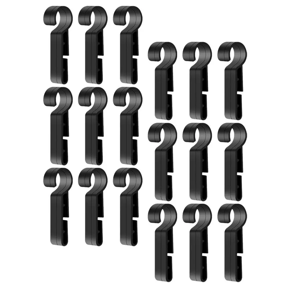 

50Pcs Safety Clip Headlamp Hook Sturdy Hardhat Clip for Construction Workers Outdoor Night Lighting Easy Fix No Adhesive