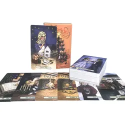 Gorąca sprzedaż Yuletide Tarot Wyrocznia Karta Los Wróżenie Proroctwo Karta Rodzinna gra imprezowa Tarot