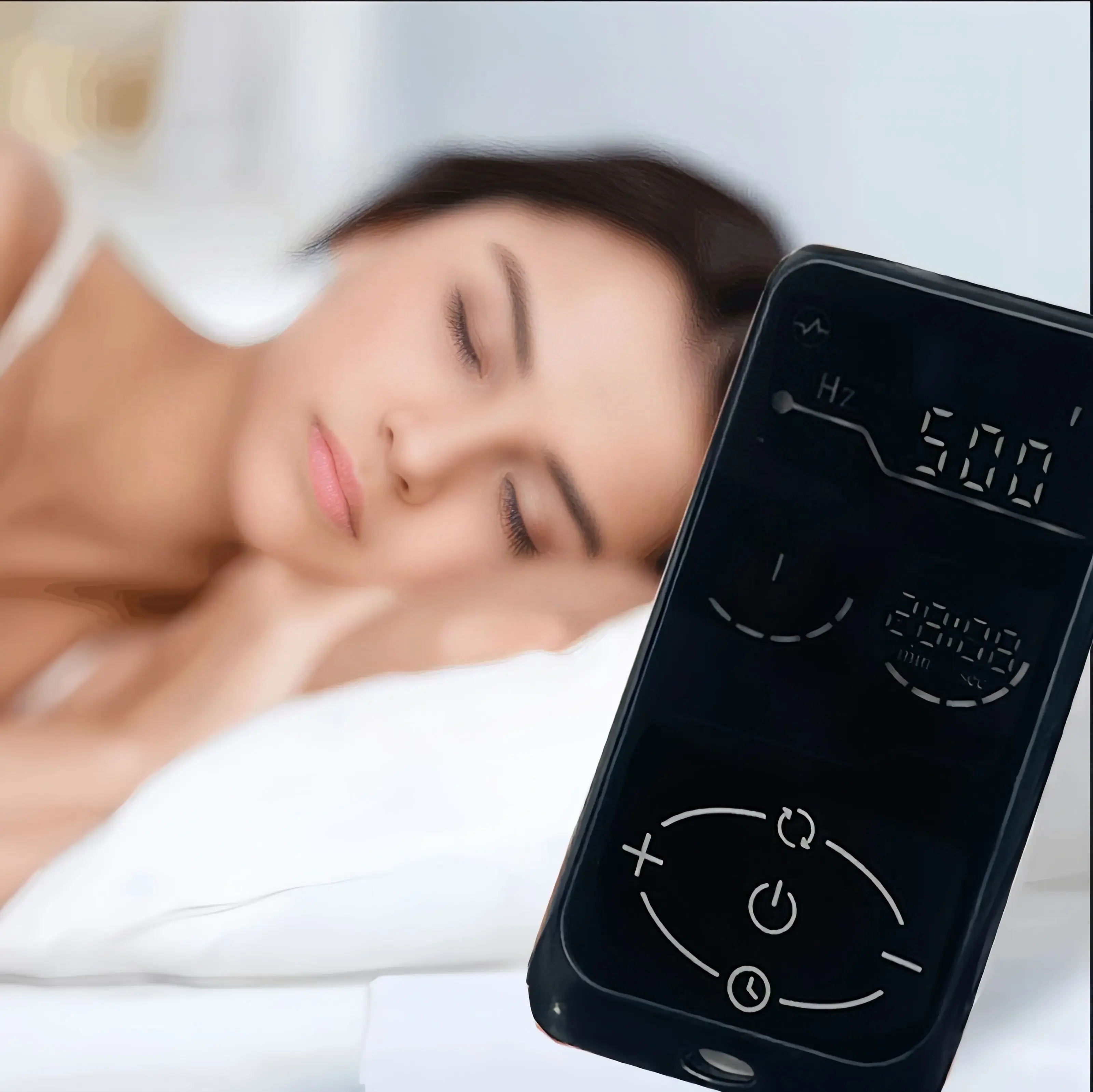 

Rechargeable head massager sleep device helps you sleep an electric headache relief and relaxation device