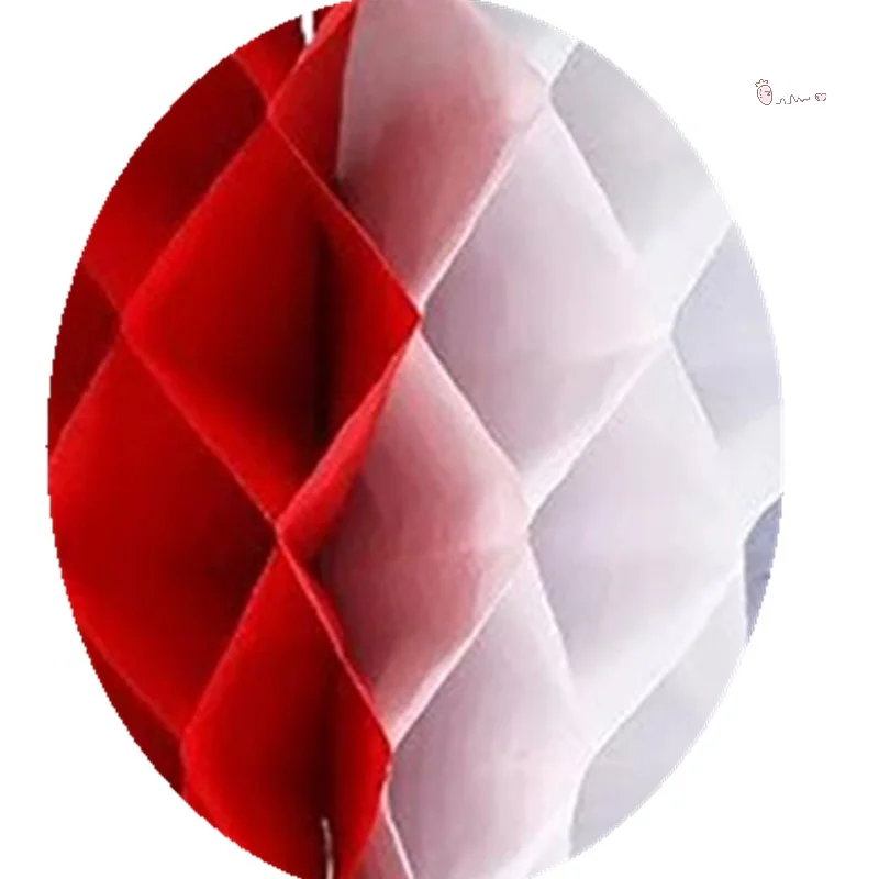 

Подвеска-шар в форме сот с красно-бело-синим узором [X6O] для декора ко Дню независимости и праздничных мероприятий