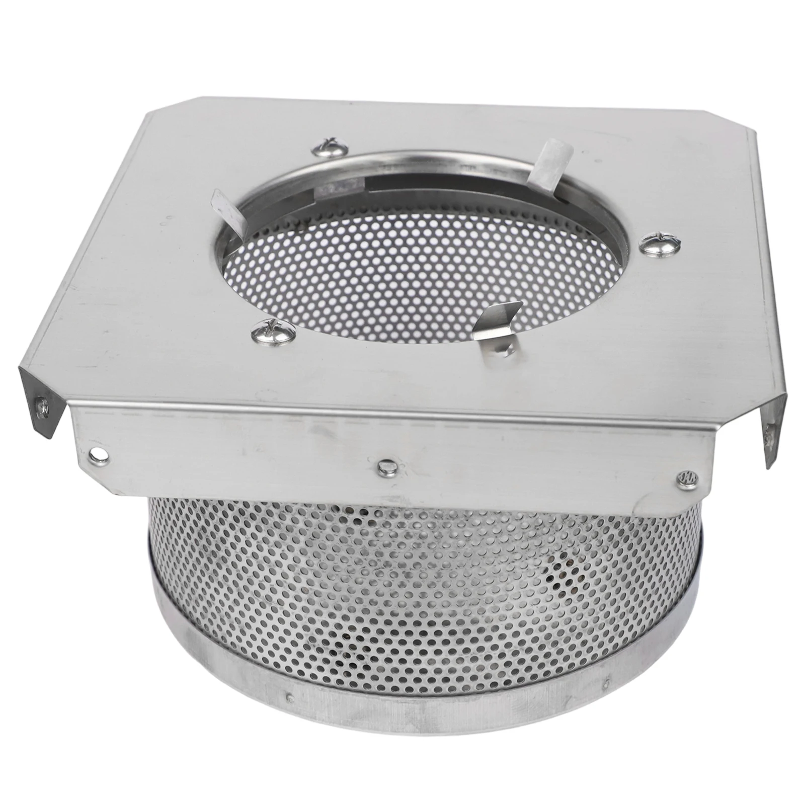 

For Burning Tower Outdoor Gas Net Patio Heater Net Outdoor Heating Silver High Temperature Resistant Net Precise Mounting Holes