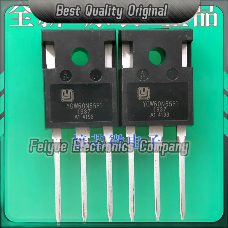 5PCS-20PCS  YGW60N65F1  IGBT 650V 60A  TO-247 Best Quality Imported Original