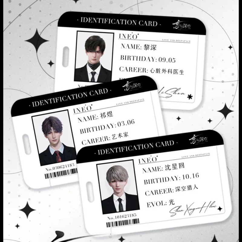 

Аниме по мотивам игры Love and Deepspace, Cos, силус рафайель, Ксавье, зайне, унисекс, 2024, сертификат автобуса, ПВХ кулон с зажимом, подарок