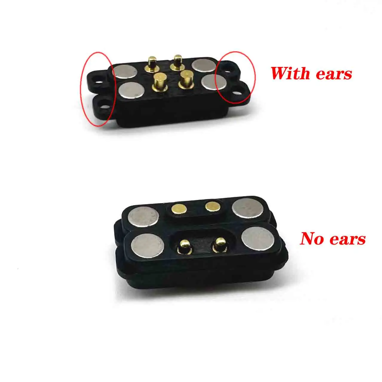 

1sets 5A 2/10Pin Waterproof Magnetic Pogo Pin Connector New product 2.54mm 4.0MM Pitch Male Female Spring Loaded DC Power Socket