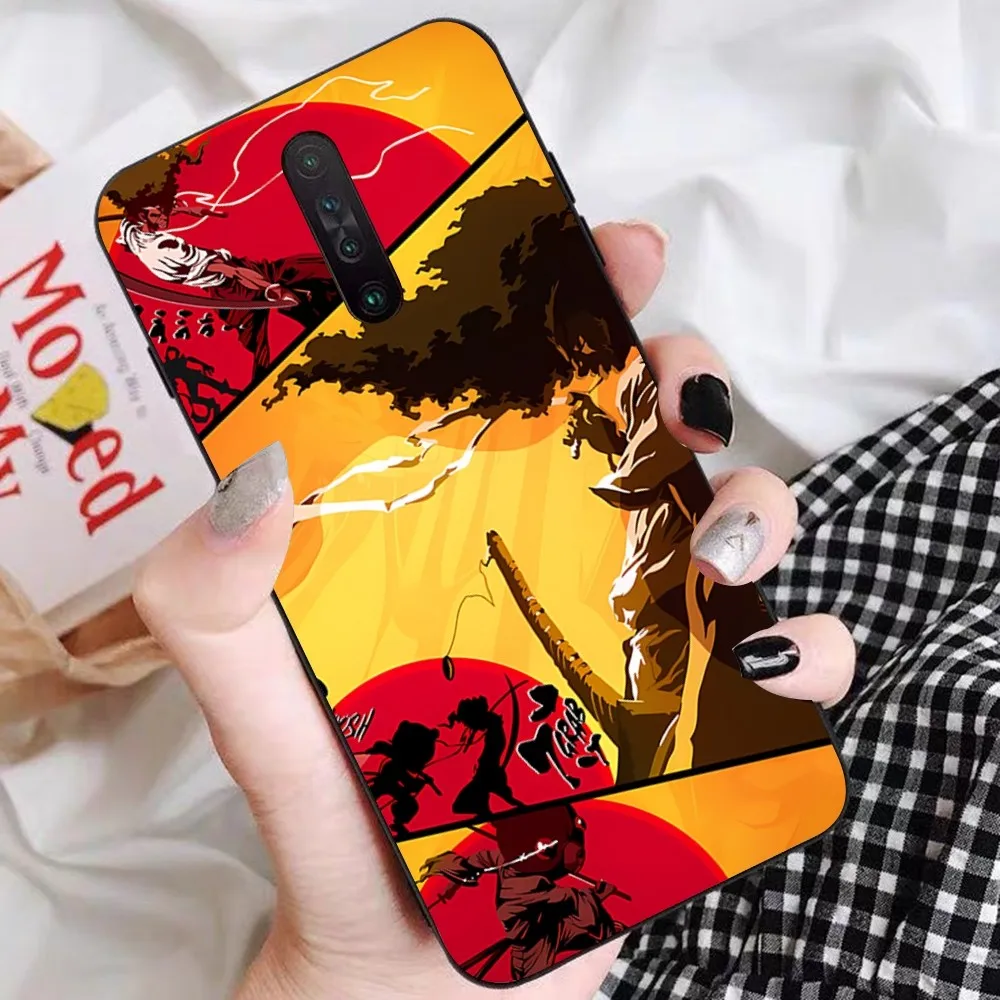 Anime Samurai Champloo Phone Case For Redmi 5 6 7 8 9 10 Plus Pro 6 7 8 9 A GO K20 K30 K40 Pro Plus F3 Fundas