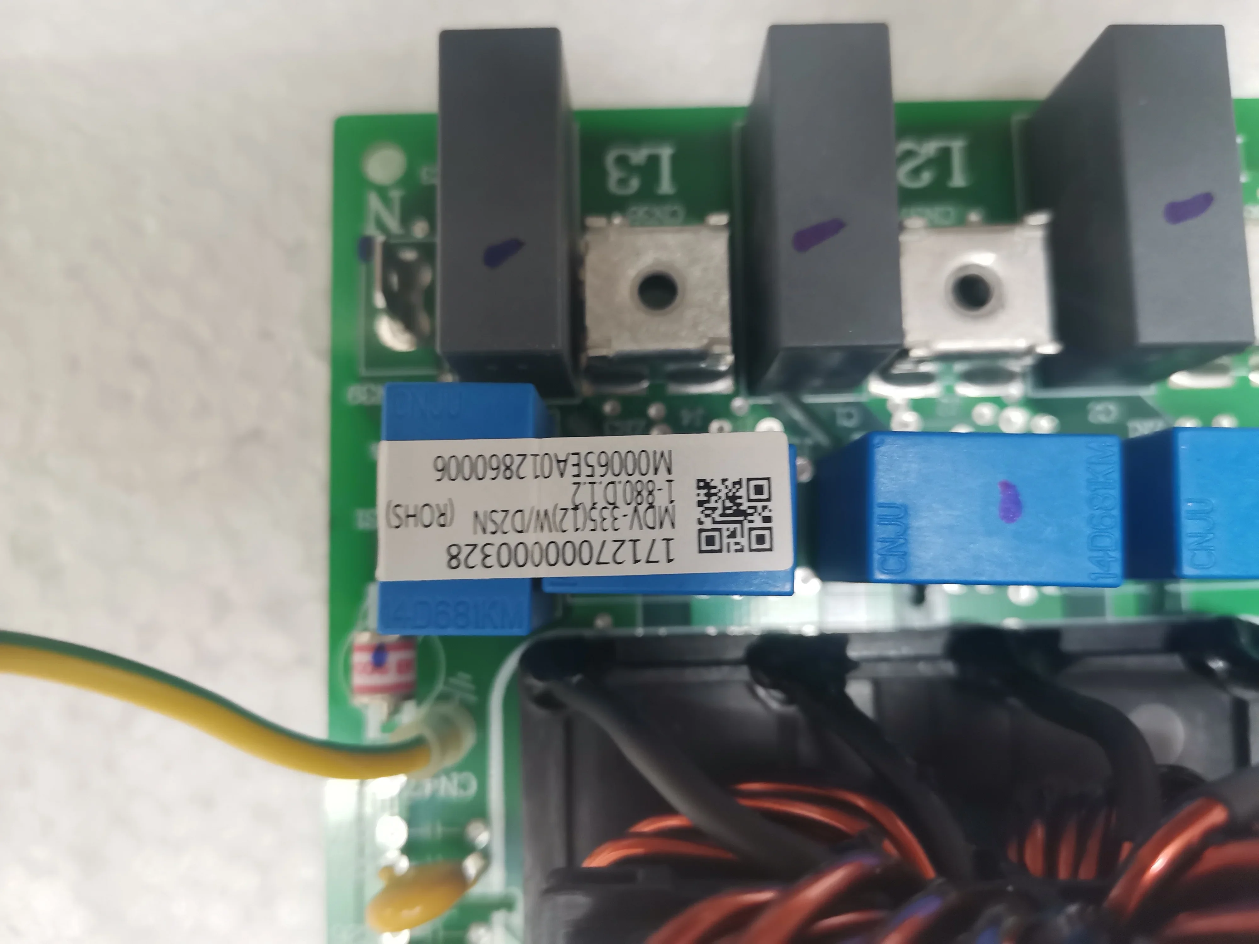 Brand New Midea Central Air Conditioning Filter Board 17127000000328 MDV-335 (12) D2SN1-880.D.1.2 Electric Metal